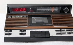 Vintage Sears 317.23400 051 Am/Fm Cassette Alarm Clock Radio 23400 ~ Repair