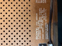 vintage sony radio READ
