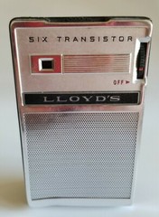 Vintage LLOYD&rsquo;S 6 Transistor AM Radio Model TR-6L Made in Japan (Ryukyus) cc1963