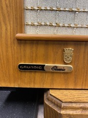 Grundig Classic Heinzelmann AD-950 Table Radio, 1990s Replica Model – Works