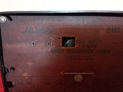 Motorola Aero-Vane High Efficiency Loop AM Radio from 1940&rsquo;s
