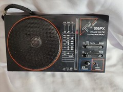 Vintage Prix GPX A303 Portable Multi Band Receiver Radio AM/FM WB! Works!