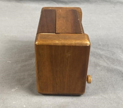 Cigarette Music Box in the Form of a Philips Radio 500A, c. 1950s promo item