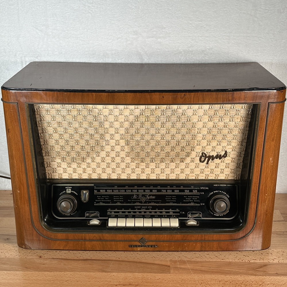 Telefunken OPUS 55 Hifi-System Broadcast Receiver – Western Germany Vintage/Rare