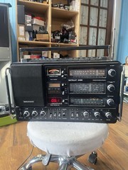 Grundig Satellit 3400 Professional ricevitore mondiale made in Germany nero