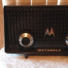Motorola 56R Model Vintage Tube Radio, Black Excellent/Near Mint Working 📻 🔥