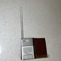 Vintage Panasonic RF-015 FM/AM Pocket Radio WORKS Mr Thin 1/2&Prime; x 3&Prime; x 5&Prime;