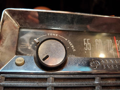 General Electric 1950s Long Range radio