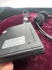 Vintage 1980s Galax AM/Fm Radio Pocket Portable With Headphones PLL Synthesized