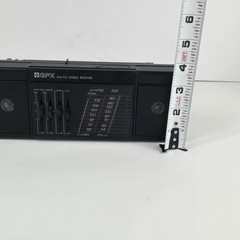 Vintage GPX AM/FM Stereo Receiver Mini Boombox Portable Radio Model A270 Black
