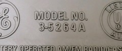 GE Model 3-5264A AM/FM Radio Cassette Recorder Tested