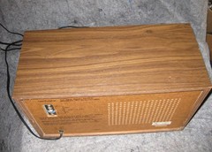 Vintage AM FM Radio Magnavox R434 MCM Made In Japan WORKS!