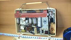 VICTOR Portable Vacuum Tube Radio PR-5 Rare Vintage Retro F/S JP Made in Japan