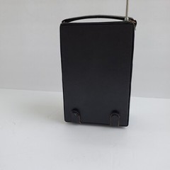 AM FM band radio Black Vtg Sears and Roebuck Company radio music Nostalgia READ