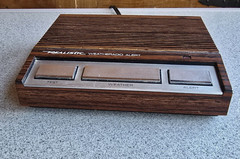 VTG Realistic Weatheradio Alert 3 Channel Toggle Switch Alert Siren Walnut Grain