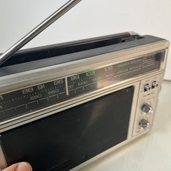Vintage General Electric GE AM/FM Portable Radio Model 7-2850H Tested Works