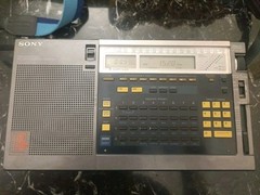 Vintage SONY ICF-2001D Radio Tuner World Band Receiver TESTED WORKING ( Read )