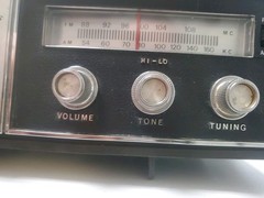 Lloyd&rsquo;s Solid State 2 Speaker Clock/Radio Model Vintage 9J42G-37BE Alarm Japan