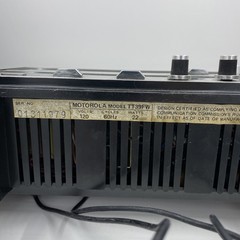 Vtg Motorola Stereophonic FM AM Stereo Radio & Speakers Model TT39FW Japan made