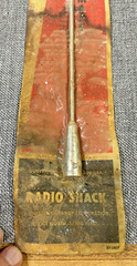 Radio Shack Realistic Auto Radio Antenna Mast One Piece Vintage Cat.# 12-1316
