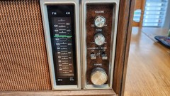 Vintage SONY TFM 9450W 11 Transistors 2 Band Radio Powers On – READ DESCRIPTION