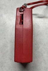 Emerson Red P-4000 Pocket Am Radio Solid State w/Box And Manual “Tested”