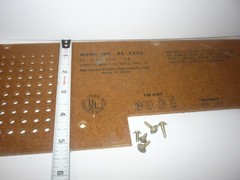 Vintage Panasonic AM/FM Radio Stereo Model RE-7345 – BACK COVER