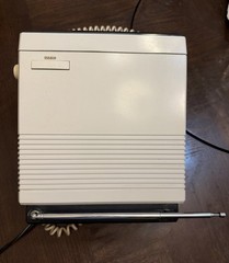 VINTAGE QUASAR AP1495YH PHONE TV RADIO ALARM CLOCK Works