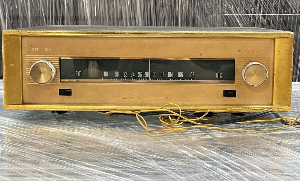 Vtg 50s Sherwood S-3000 FM Radio/Stereo Tuner