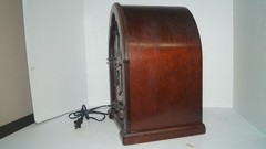 Vintage RCA Cathedral AM FM Wood Table Radio Model No. RP-3895 – VERY NICE