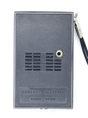 General Electric Radio P-2790 Solid State Handheld Battery Hong Kong NOT WORKING