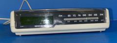 Vintage 1980s Magnavox Nightline AM/FM Dual Alarm lock Radio AJ-3280/17
