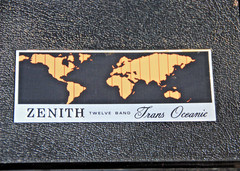 Zenith Transoceanic R7000 AM/FM VHF SW 12 Band Tested & Working with Booklet