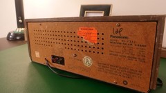 REAL 1972 Panasonic RE-7273 FM AM 3-Band Table Radio Working RETRO VINTAGE WOOD