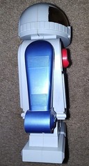 Vintage 1980s Robot AM Radio ROBO-AM1 Glowing Red Eyes Lights RARE (Tested-READ)