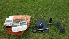 Johnson Messenger 4145 CB 2 Way Radio With Speaker Antenna Signal Kicker As Is