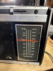 Vintage Panasonic Portable AM/FM 2-Band Radio RF-759 Please read Japan