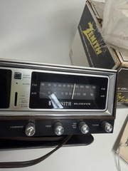 VINTAGE Zenith Solid State Clock Radio R472 1970&rsquo;s AM/FM – Original Box, Mint!