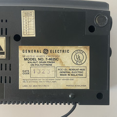 Vintage General Electric GE 7-4625C AM/FM Digital Clock Radio Tested & Working