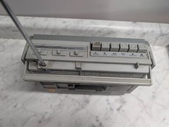 Stewart AM/FM Cassette Tape Deck Radio ST-1061 ~FOR PARTS/REPAIR