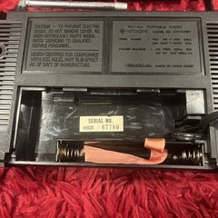 VINTAGE HITACHI MODEL: KH-435H AM/FM TRANSISTOR RADIO MCM Working