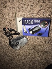 Vintage FM SCAN RADIO WITH LIGHT Electronics Music NEW IN BOX Old School