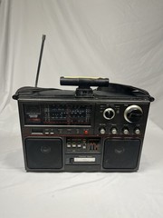 Electro Brand Model 2971 10 Band Shortwave Radio Cassette Player Tested Works