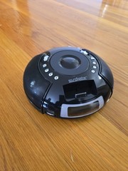 Sound Master isnooze clock radio Model 143BK With Adapter Tested