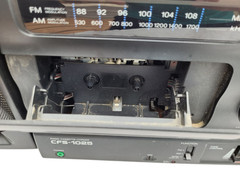 Sony CFS1025 Raido Boom Box with Detachable Speakers for Parts Repair Only