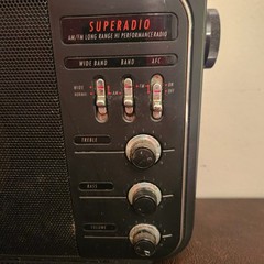 GE Super Radio III Long Range AM/FM – Black