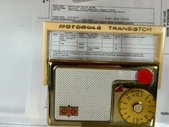 Museum Condition 1955/1956 Motorola 56T1 Transistor Radio – TESTED WORKING