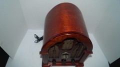 Vintage GE General Electric AM FM Wood Table Radio Model No. 7-4100JA -VERY NICE
