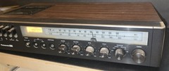 Vintage 1970s Panasonic LTD Model RE-7810 AM-FM Cassette Stereo Receiver Works