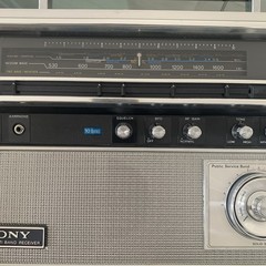 SONY 10Band Receiver AM/FM/AIR/PSB/LW/SW 1-5/BFO Model CRF-5100 , Tested/Works